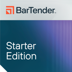 BarTender Starter - Workstation + Unlimited Printers Annual Subscription 