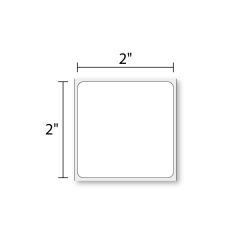 2" x 2" Inkjet High Gloss Paper 2,000/Roll