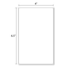 4" x 6.5" Inkjet High Gloss Paper  700/Roll