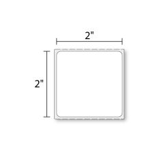 2" x 2" Inkjet High Gloss Poly  2,820/Roll