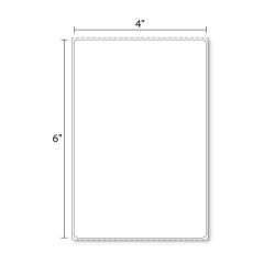 4" x 6" Inkjet Matte Poly Perm  190/Roll 
